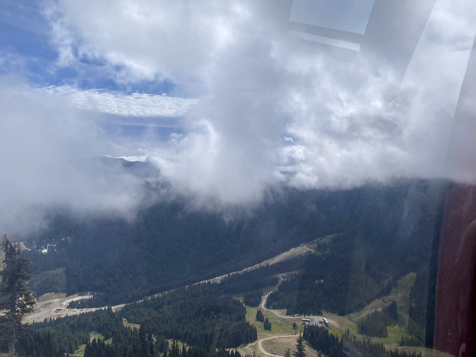 View from the gondola